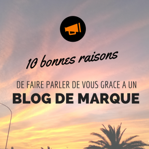 10 bonnes raisons de créer un blog de marque