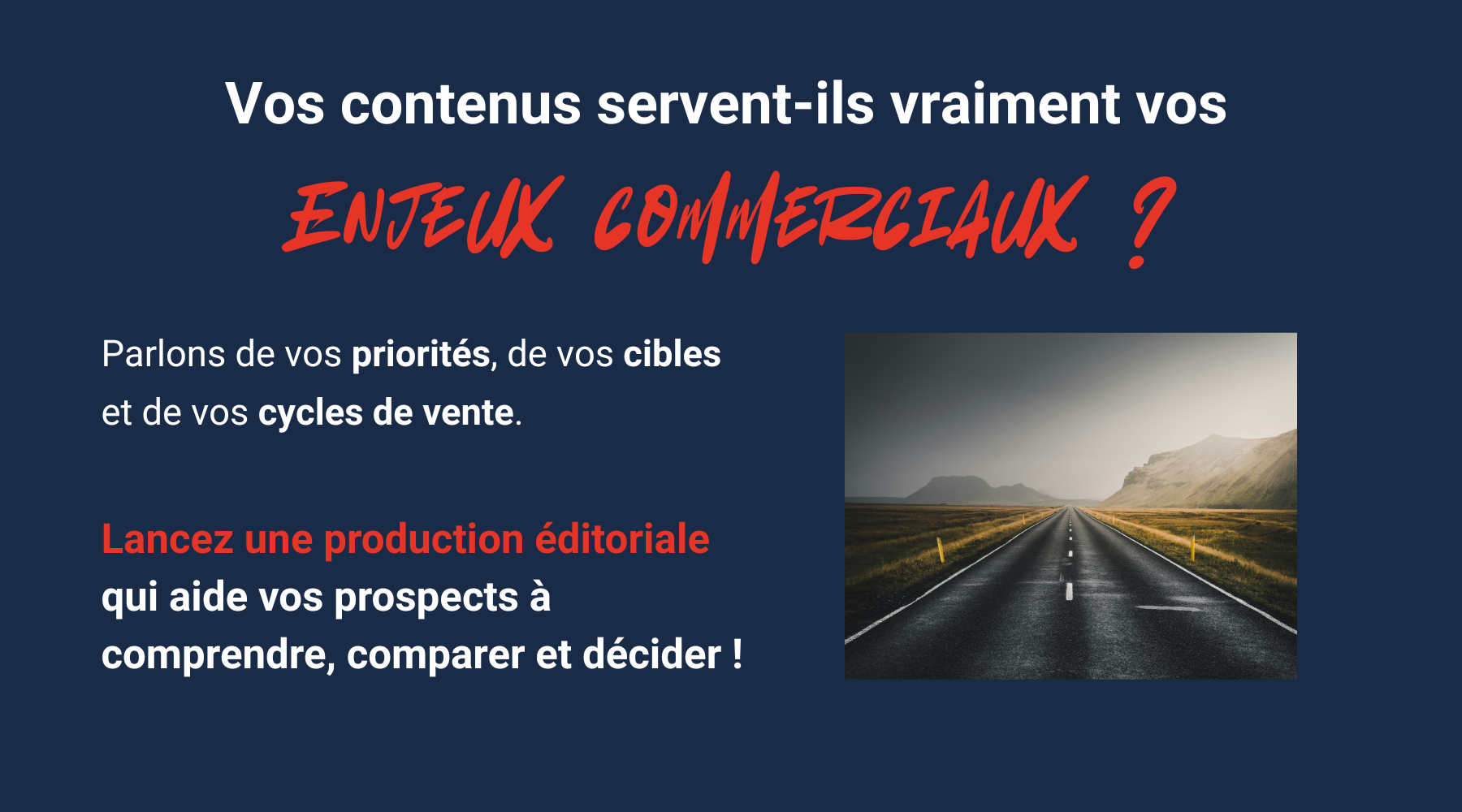 CTA agence éditoriale B2B