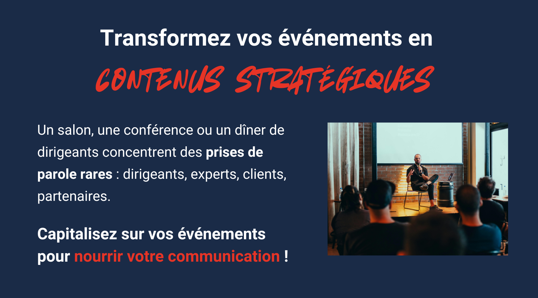 événements entreprise